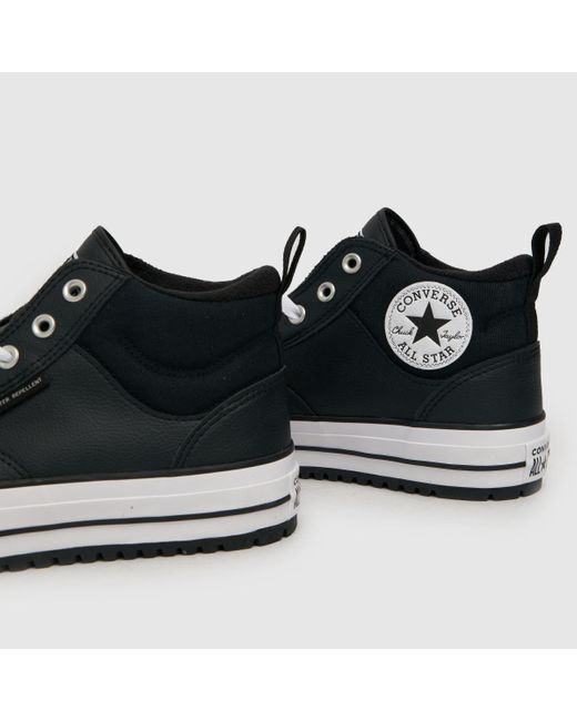 Converse All Star Malden Street Trainers In Black & White for men