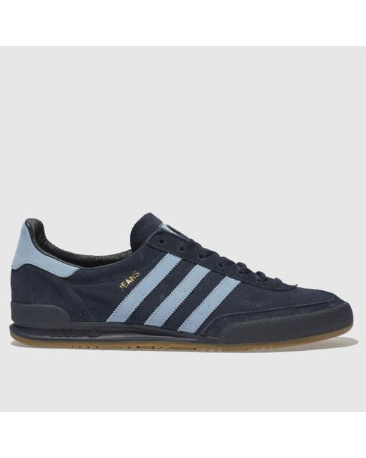 adidas Denim Jeans Trainers in Navy Blue (Blue) for Men - Lyst