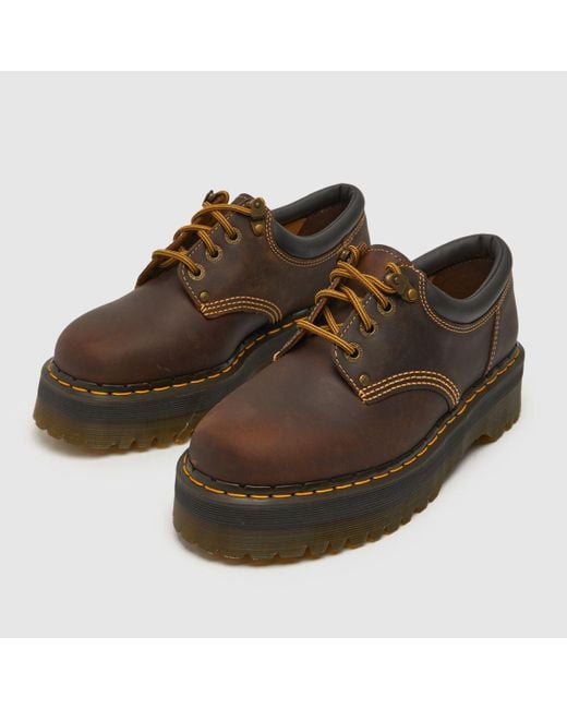 Dr. Martens Brown 8053 Quad Shoes In for men