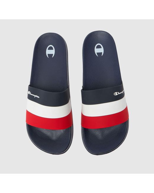 Champion Blue All American Sandals In for men