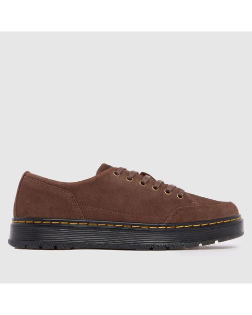 Dr. Martens Brown Brookline Shoes for men