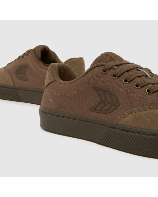 CARIUMA Brown Naioca Trainers for men