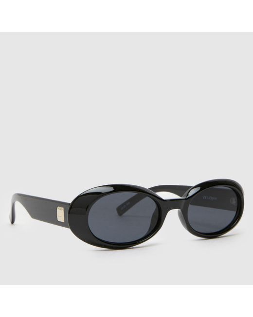 Le Specs Black Work It Sunglasses