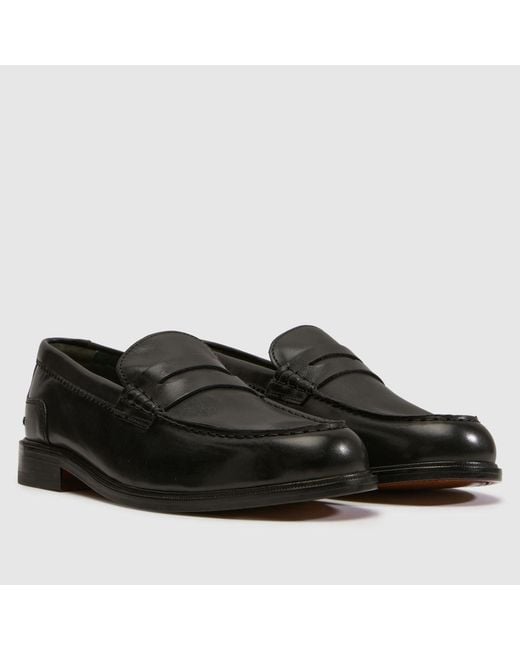 Clarks Black Craft James Lo Loafer Shoes for men