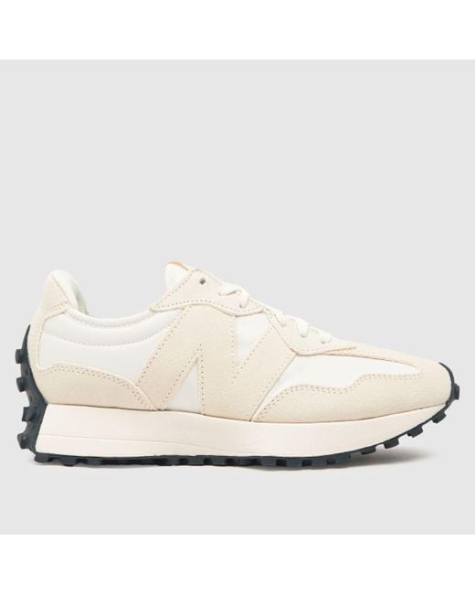 New Balance White 327 Trainers In