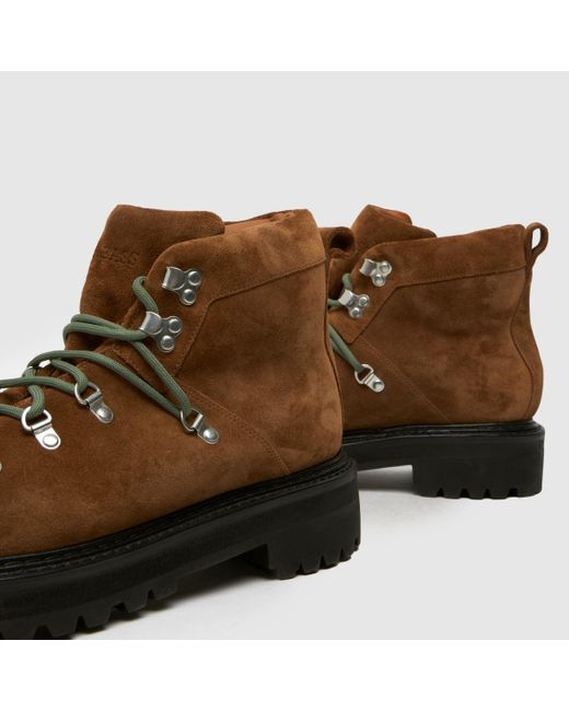G.H.BASS Brown Mason Alpine Boots for men