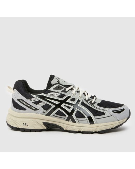 Asics Black Gel-venture 6 Trainers In