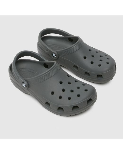 CROCSTM Gray Classic Clog Sandals