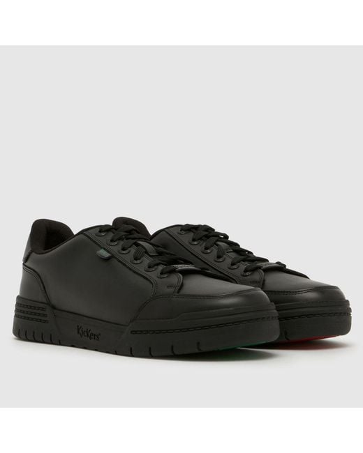Kickers Black Klapton Lacer Trainers for men