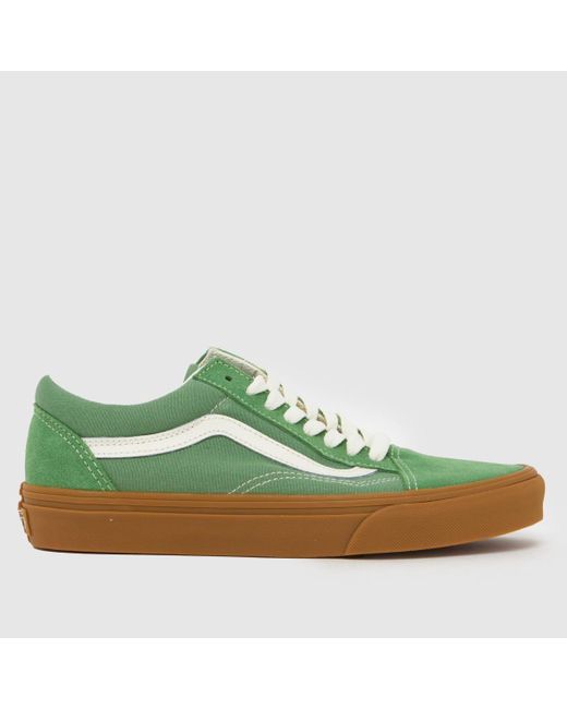 Vans Green Old Skool Trainers