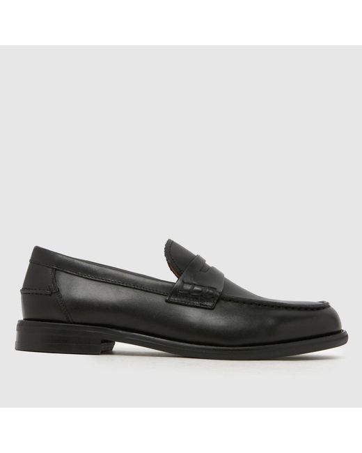 Vagabond Black Shoemakers Steven Loafer Shoes for men