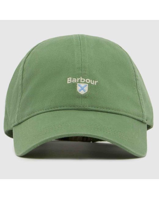 Barbour Green Cascade Cap