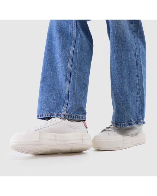 Converse White All Star Cruise Ox Trainers