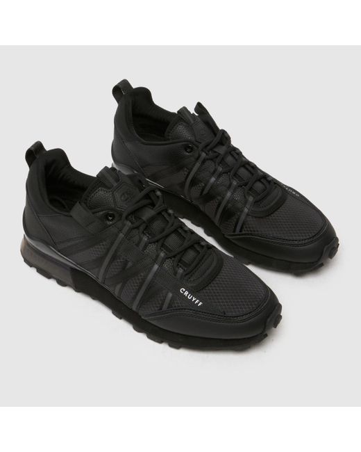 Cruyff Black Fearia Trainers In for men