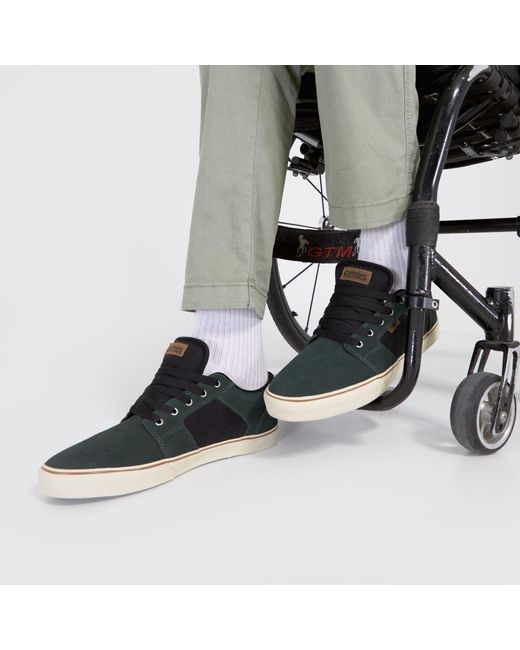 Etnies Black Barge Ls Trainers for men