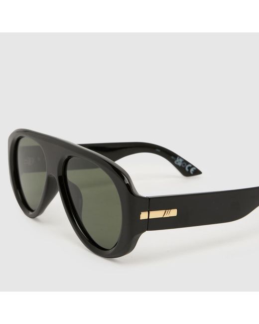 Le Specs Green Dreamboat Sunglasses