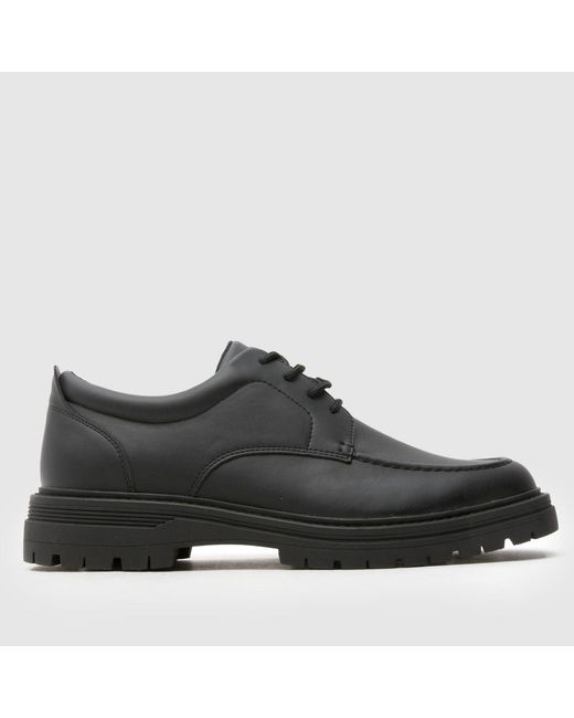 Schuh Black Reece Moccasin Shoes for men