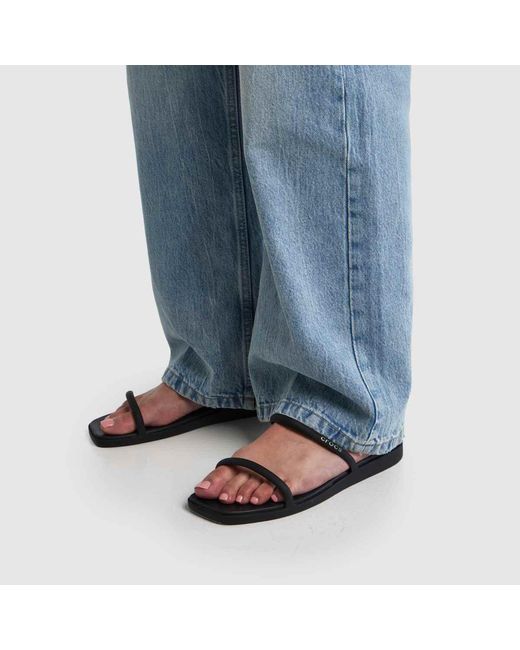 CROCSTM Black Miami Two Strap Sandals