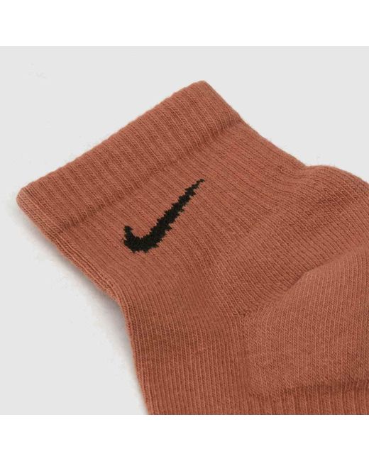 Nike Natural Everyday Ankle Socks 3 Pack
