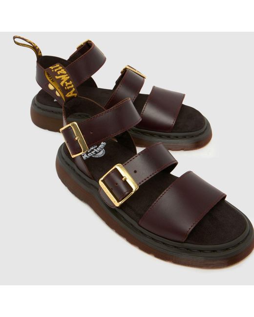 Dr. Martens Brown Gryphon Sandals