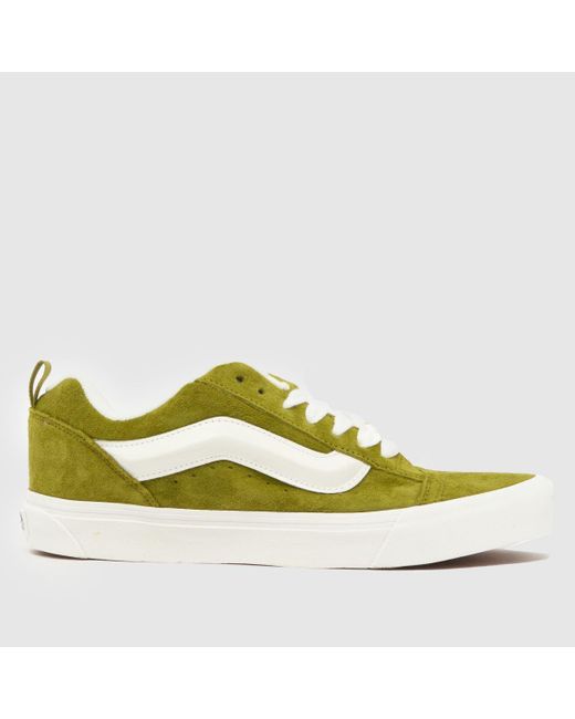Vans Yellow Knu Skool Trainers for men