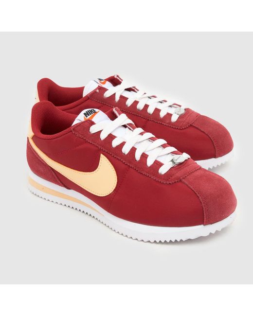 Nike Red Cortez Trainers