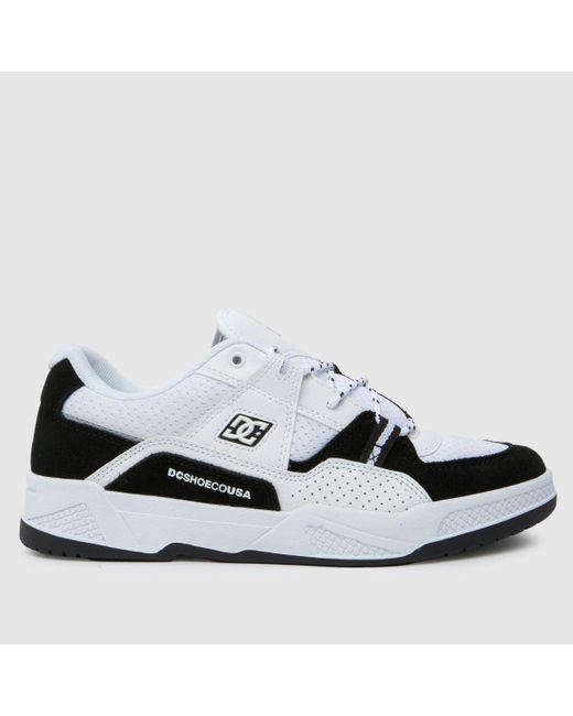 Dc White Construct Trainers In for men