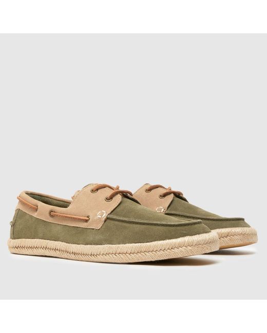 Schuh Brown Perez Boat Shoes for men
