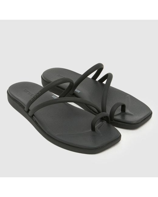 CROCSTM Black Miami Toe Loop Sandals