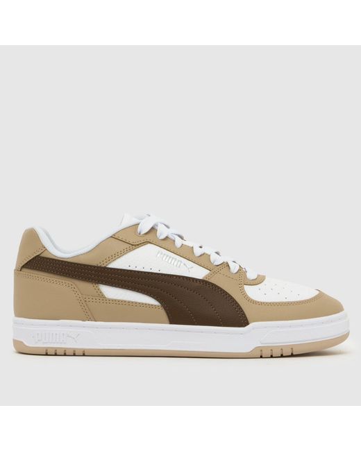 PUMA Brown Caven Iii Trainers for men