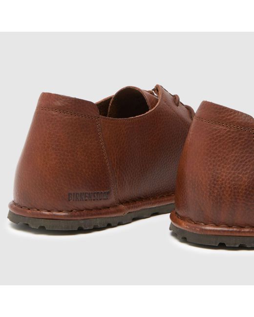 Birkenstock Brown Utti Lace Shoes for men