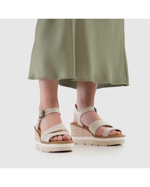 TOMS Metallic Darya High Heels