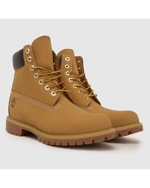 Timberland Natural 6 Inch Premium Boots for men