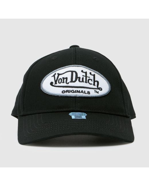 Von Dutch Black Denver Cap