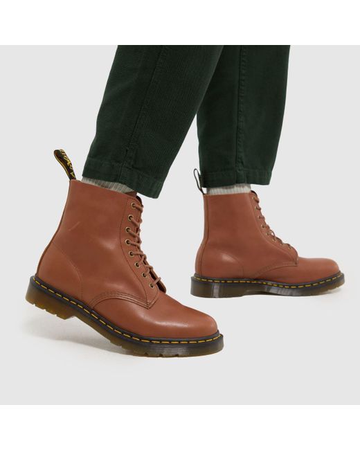 Dr. Martens Brown 1460 Pascal Carrara Boots In for men