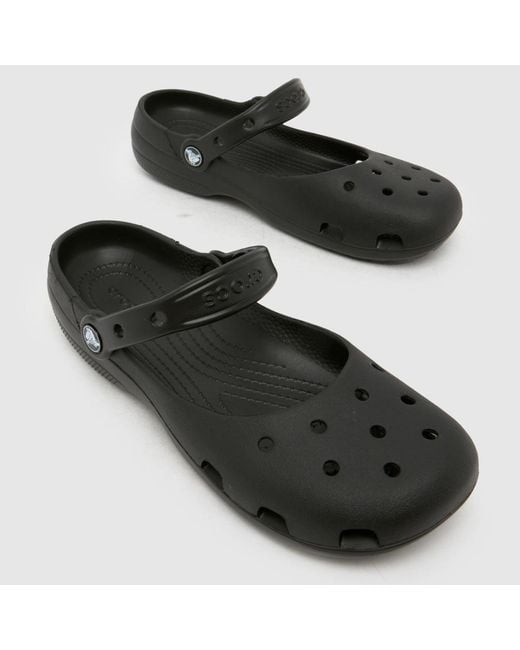 CROCSTM Black Classic Ballet Sandals