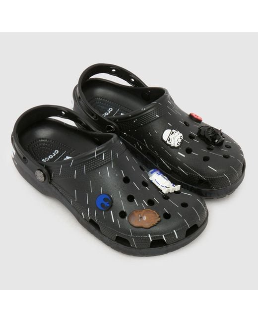 CROCSTM Black Star Wars Classic Clog Sandals for men