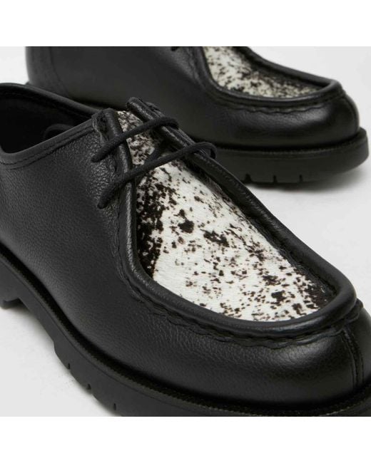 Kleman Black Padrini Derby Flats
