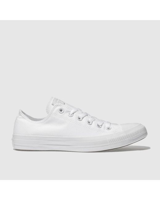 Converse White All Star Mono Ox Trainers for men
