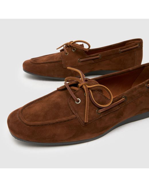 Vagabond Brown Shoemakers Hillary Boat Flats