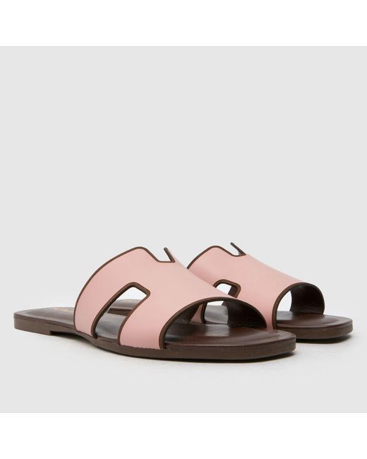 Schuh Brown Tandra Mule Sandals