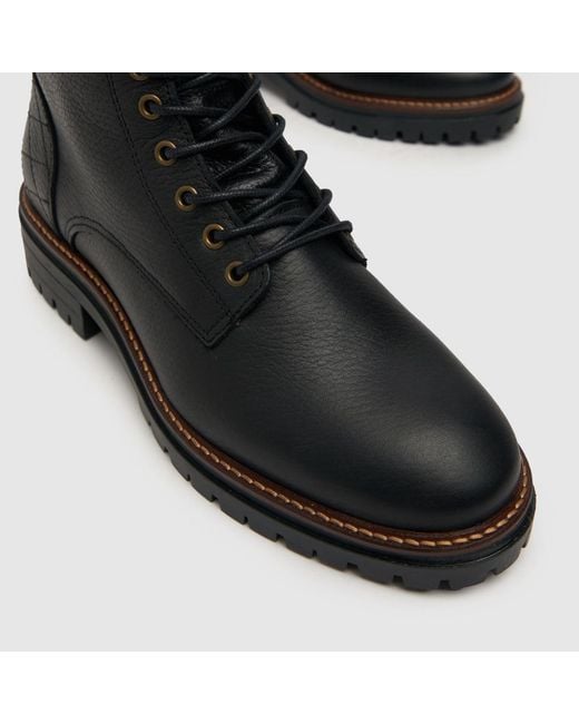 Barbour Black Heidi Lace Boots