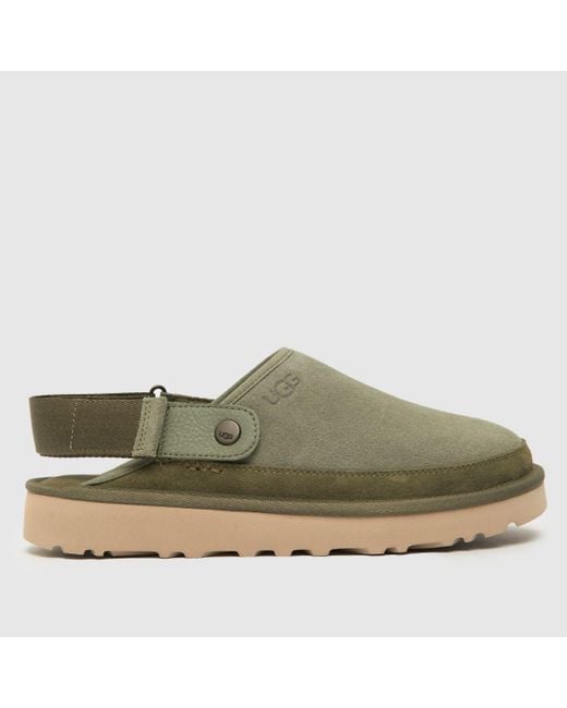 Ugg Green Goldenstar Clog Sandals for men
