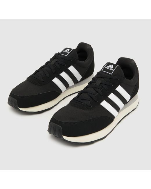 Adidas Run 60s 3.0 Trainers In Black & White for men
