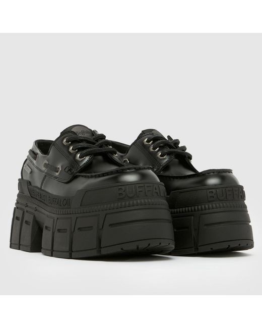 Buffalo Black London Gospher Boat Flats