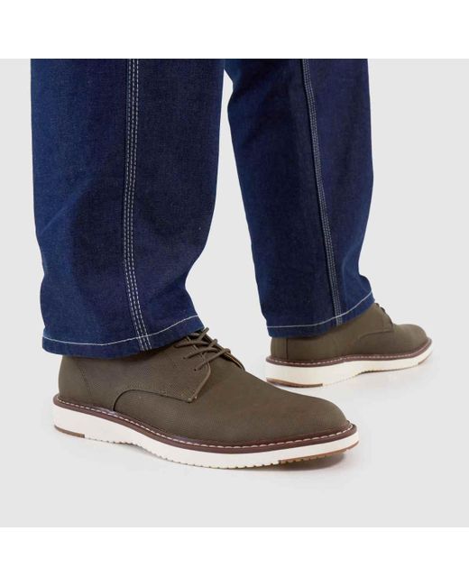 Schuh Brown Pippin Derby Shoes for men