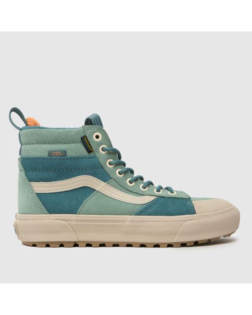 Vans Blue Mte Sk8-Hi Waterproof Trainers