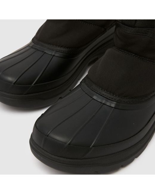 Barbour Black Braybourn Duck Boots for men