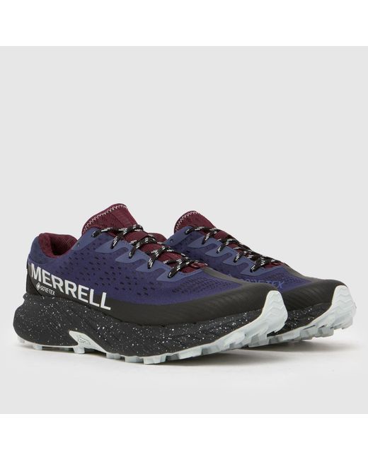 Merrell Blue Agility Peak 5 Gore-Tex Trainers for men