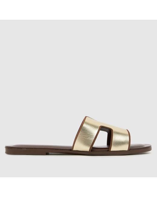 Schuh Brown Tandra Mule Sandals